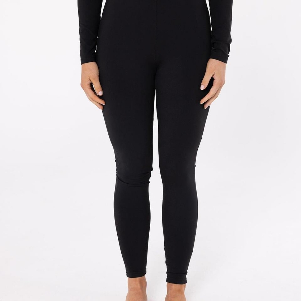ESC NWT Tahiti Black Swim Tights Womens Size 8